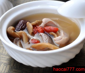 真姬菇肚片汤的做法，秋天的滋补养胃汤