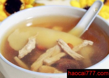 淮杞蜜枣瘦肉汤是养心润燥的秋季养生汤