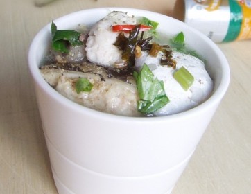 咸菜鳗鱼汤，做鱼汤不腥的法宝