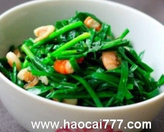 韭菜炒小虾的家常做法及食疗功效