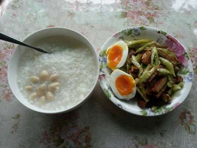 杏仁粳米粥，防治感冒咳嗽的冬季早餐