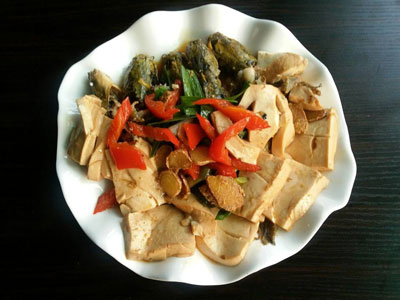 汪刺鱼红烧豆腐，适合中学生补脑的家常菜