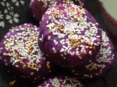 芝麻紫薯饼的做法，芝麻紫薯饼怎么做