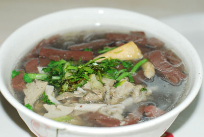 江浙风味鸭血粉丝汤的做法两种