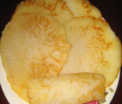 河南大米饼的做法图解，河南大米饼怎么做好吃