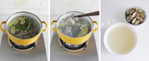 花蛤冬瓜汤怎么做清淡鲜美，水质很关键