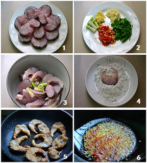 回锅鱼的做法图解，加了番茄酱的回锅鱼就是好吃