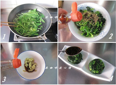 姜汁菠菜，缓解春燥的春季养肝菜