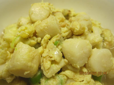 鲜贝炒蛋的做法及要点，鲜贝炒蛋怎么做鲜美好吃