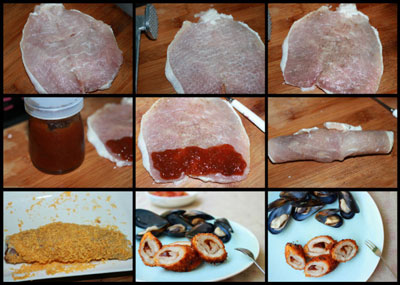 梅酱猪肉卷搭配清水贻贝，幸福感满满的营养早餐