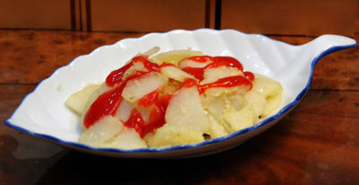 蒜香土豆片，让油炸土豆片滋味更美妙的吃法