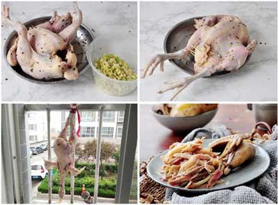 山东风干鸡的家庭腌制方法及成功要点，风干鸡怎么腌越嚼越香